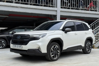 Subaru Forester 2026 ra mắt Việt Nam: Trang bị máy xăng 2.5L mới, giá bán chưa tiết lộ