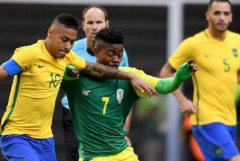 Olympic Brazil bị Nam Phi cầm hòa dù chơi hơn người