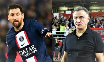 Vừa trở lại, Messi đã nhận tin không vui từ HLV PSG
