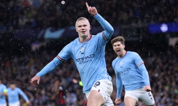 Haaland ghi 5 bàn, Man City 'đè bẹp' Leipzig bằng tỉ số không tưởng