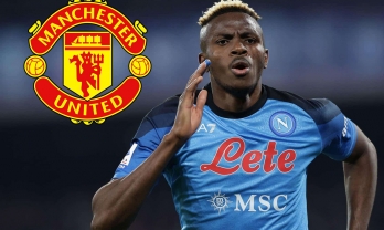 Nguồn uy tín xác nhận: số áo 'mơ ước' của Osimhen tại Man United