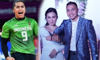 Hung thần bóng chuyền nam giả nữ của Indonesia công khai 'lấy vợ'