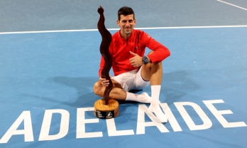 Novak Djokovic giành chức vô địch Adelaide International 1 2023