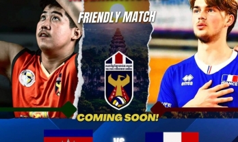 Campuchia đấu đội bóng chuyền số 3 thế giới, hướng tới HCV SEA Games 32