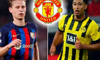 Từ bỏ Frenkie De Jong và Bellingham, MU 'đặt cọc' ngôi sao khiến tất cả phải trầm trồ