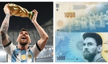 Chính thức ngã ngũ kết quả vụ Argentina in 'đồng tiền Messi'