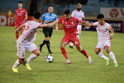 Trực tiếp CAHN 0-0 Hải Phòng: Thế trận áp đảo