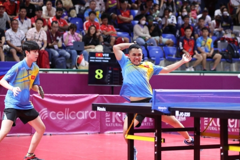 Anh Hoàng – Mai Ngọc viết lại lịch sử bóng bàn Việt Nam sau 26 năm