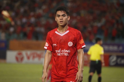 Đội trưởng U23 Việt Nam chia sẻ sau trận thắng của Thể Công Viettel