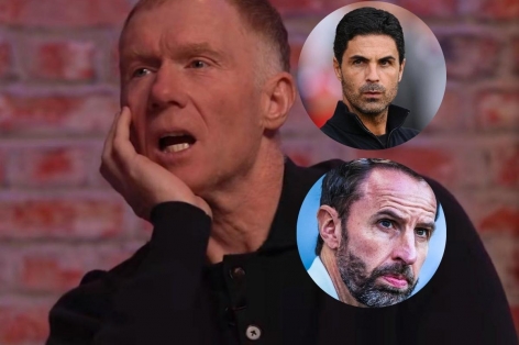 Huyền thoại MU so sánh Arteta với Gareth Southgate