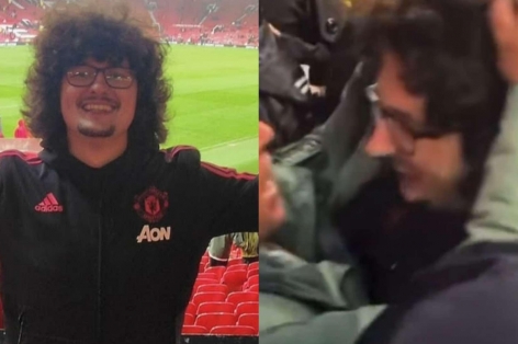 Fan siêu cứng của MU bị hành hung ngay tại Old Trafford