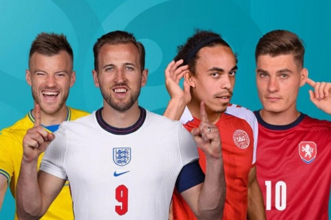 Lịch Euro 2021 hôm nay 04/07: Kinh điển vòng bán kết