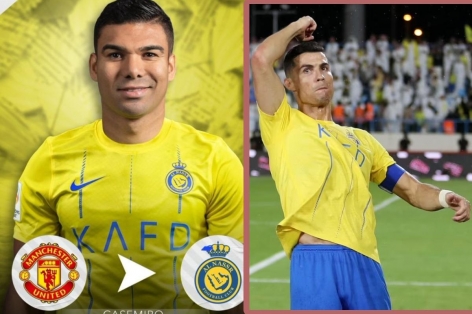 Ronaldo lần đầu nói về việc tái ngộ Casemiro tại Al Nassr