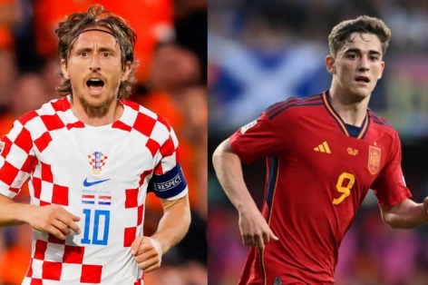Chính thức: Đội hình ra sân Tây Ban Nha vs Croatia