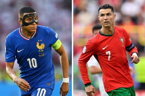 Top 10 'máy chạy' tại Euro 2024: Mbappe hiên ngang, Ronaldo out top