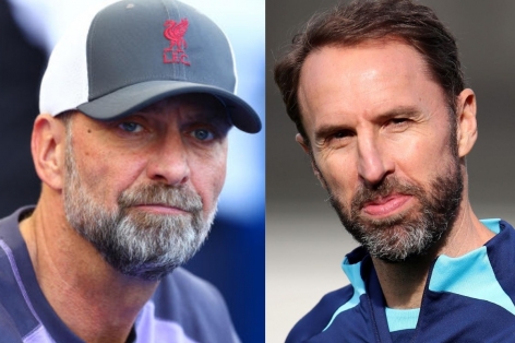Klopp khó hiểu với quyết định của Southgate với tuyển Anh
