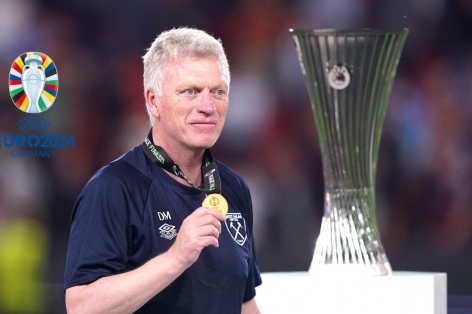 Rời West Ham, HLV David Moyes đã có việc tại Euro 2024