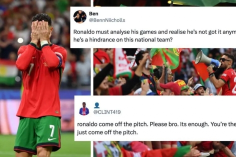 NHM Bồ Đào Nha nói lời thật lòng với Ronaldo sau trận thua Pháp