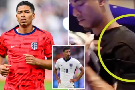 Jude Bellingham và miếng đệm vai kỳ lạ tại Euro 2024