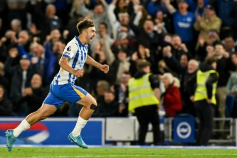 Bị Brighton 'đánh úp' phút cuối, Liverpool mất điểm ba trận liên tiếp sau chức vô địch
