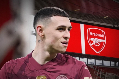 Nóng: Phil Foden có thể đến Arsenal ngay hè này!