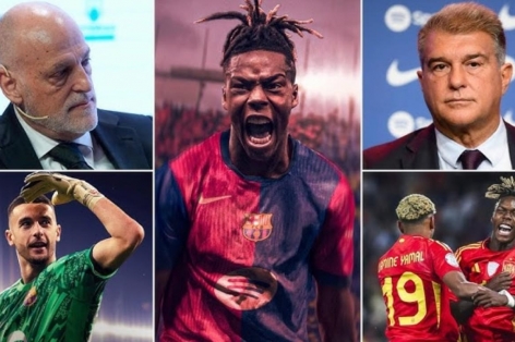 Barca nhận tin dữ vụ Joan Garcia và Nico Williams