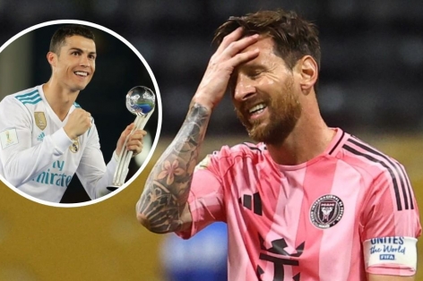 Messi lỡ cơ hội san bằng kỷ lục của Ronaldo