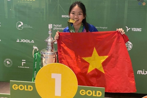 Thần đồng Việt Nam vô địch 3 danh hiệu pickleball lớn chỉ trong 2 tháng