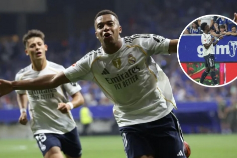 Mbappe và Vinicius rực sáng, Real Madrid thắng dễ trước Real Oviedo