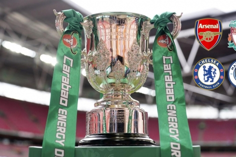 Kết quả bốc thăm vòng 4 Carabao Cup: Man City nhẹ gánh, Arsenal và Liverpool đối diện thách thức