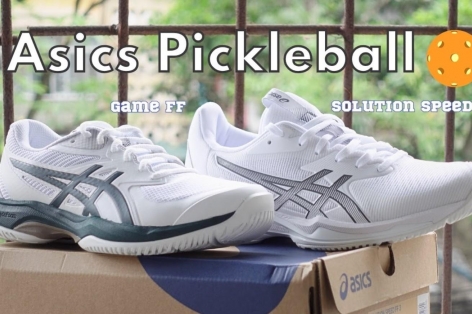 Giày pickleball ASICS Game FF: Nhẹ, thoáng và hỗ trợ tuyệt vời cho mọi cú bật nhảy