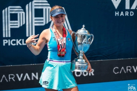 Anna Leigh Waters - Nhà vô địch vĩ đại nhất lịch sử Pickleball ở tuổi 18