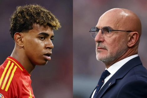 HLV Tây Ban Nha hoàn toàn nổi giận với quyết định của Yamal