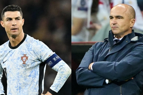 HLV Bồ Đào Nha ra phán quyết sau thẻ đỏ của Ronaldo