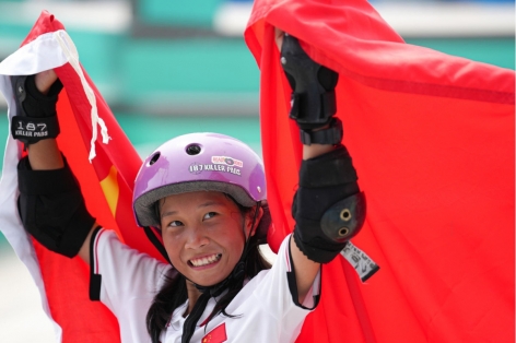Trung Quốc 'thâu tóm' huy chương trượt ván tại ASIAD 19
