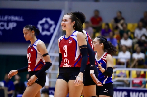 Trực tiếp bóng chuyền Philippines 2-0 Mông Cổ: Đôi công hấp dẫn