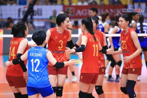 Trực tiếp bóng chuyền nữ Việt Nam 2-0 Philippines: Bích Tuyền liên tục lập công