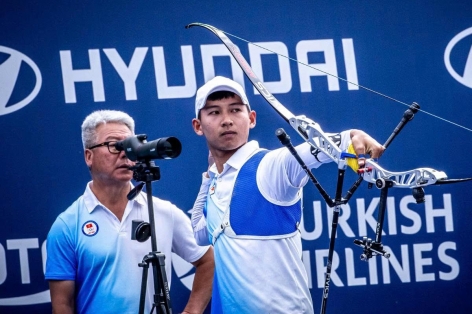 Lê Quốc Phong dừng bước tại giải vô địch bắn cung châu Á 2025