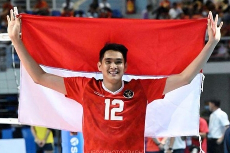 Ngôi sao bóng chuyền Indonesia Rivan Nurmulki chia tay ĐTQG sau SEA Games 33