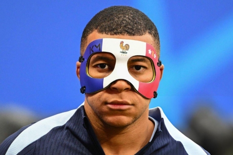 'Mặt nạ Mbappe' - Hiện tượng thú vị ở Euro 2024