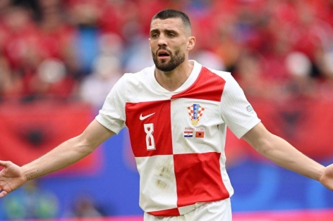 Mateo Kovacic: 'Croatia không hề áp lực trước trận đấu với Italia'
