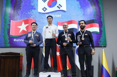 Lịch thi đấu billiards carom World Cup Ankara 2025 mới nhất