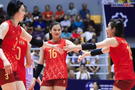 Trực tiếp bóng chuyền nữ Việt Nam 0-0 Philippines: Khởi động