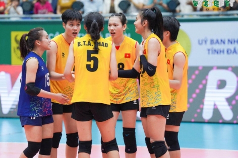 Trực tiếp bóng chuyền nữ U21 Việt Nam 0-0 Đài Bắc Trung Hoa: Khởi động