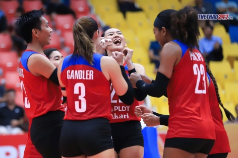 Trực tiếp bóng chuyền nữ Tứ Xuyên 0-2 Philippines: Alas Pilipinas áp đảo