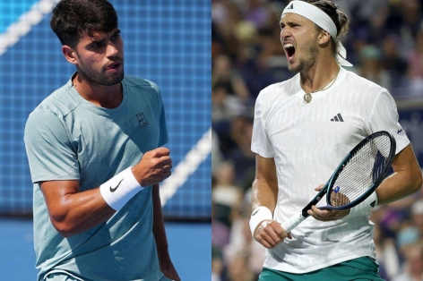 Trực tiếp tennis Carlos Alcaraz vs Alexander Zverev, 5h00 hôm nay 17/8
