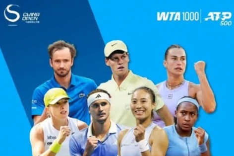 Lịch thi đấu tennis China Open 2025 mới nhất
