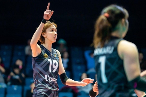 Lý Thị Luyến thắng trận thứ hai cùng đội bóng chuyền Mông Cổ