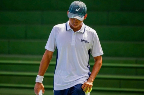 Vũ Hà Minh Đức dừng bước ở vòng 1/8 giải quần vợt nhà nghề Malaysia