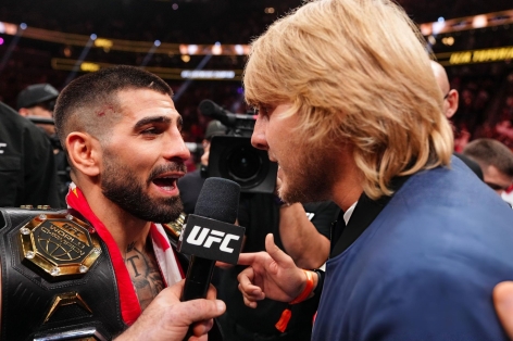 Ilia Topuria và Paddy Pimblett đấu 'võ mồm' ở UFC Qatar